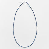 Tiny Round Blue Sapphire Strand