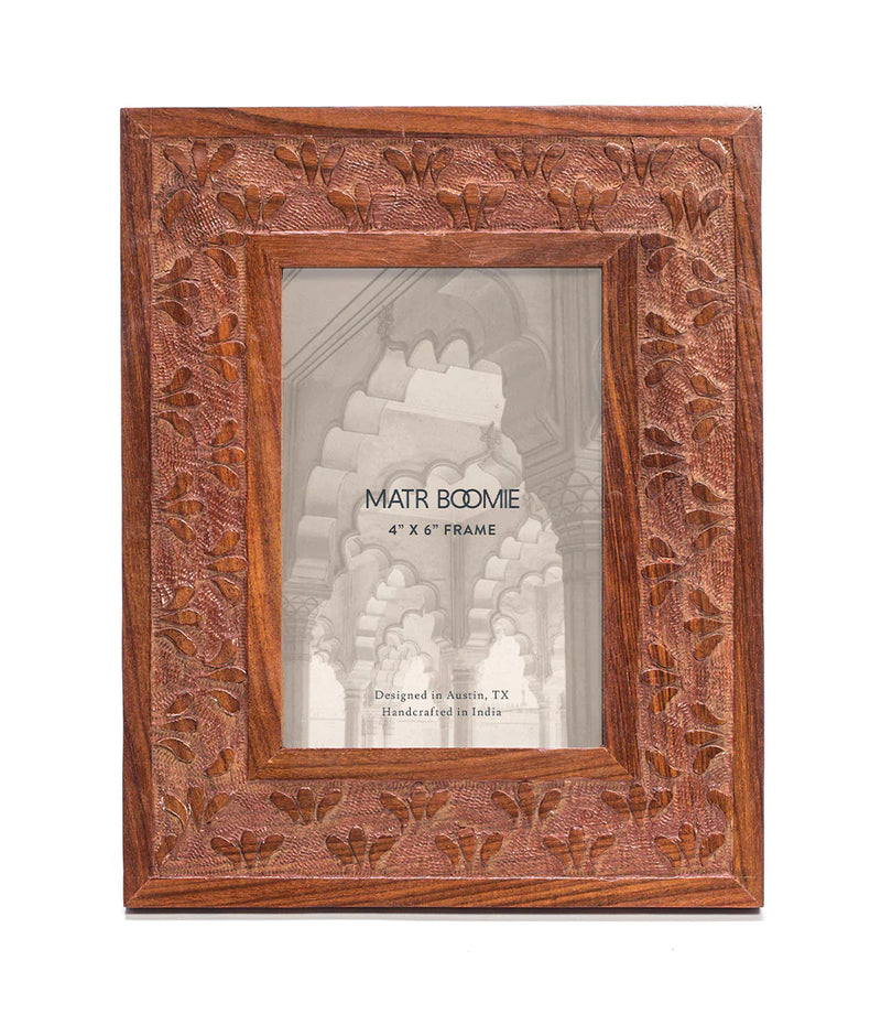 Botanical Rosewood Picture Frame