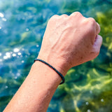 Small Black Spinel Bracelet