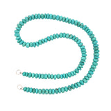 Claspless Large Sleeping Beauty Turquoise Strand