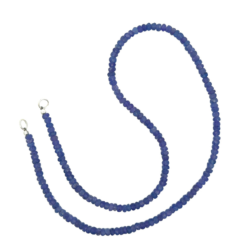 Claspless Medium Tanzanite Strand