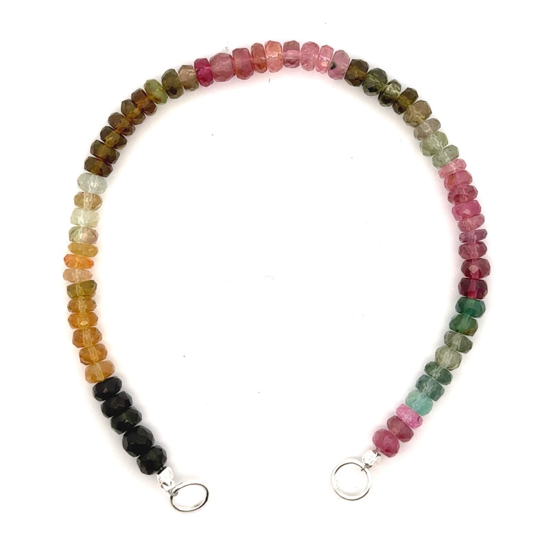 Claspless Medium Gemstone Bracelet