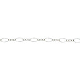 Claspless Fancy Multi Link Chain Bracelet