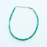 Small Round Chrysophase Bracelet