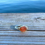 Indian Sunstone Ring