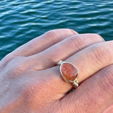 Indian Sunstone Ring