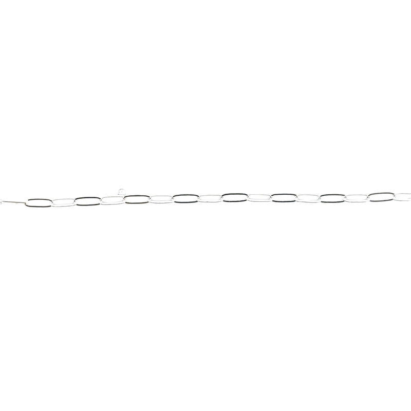 Fine Paperclip Chain Bracelet