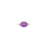 Oval Gemstone Connector