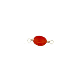 Oval Gemstone Connector