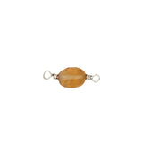 Oval Gemstone Connector