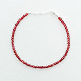 Small Garnet Bracelet