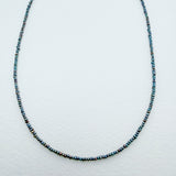 Tiny Round Gray Pearl Strand