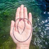 Tiny Teal Pearl Strand