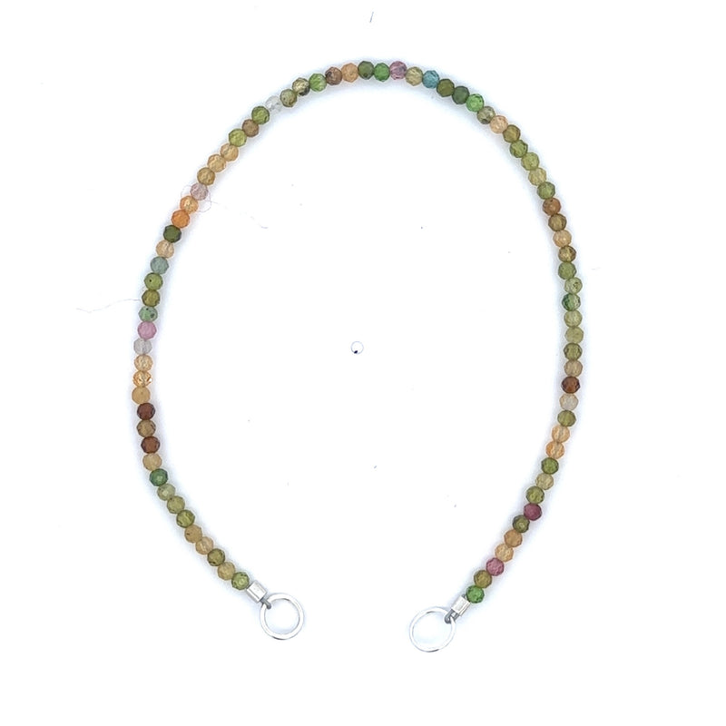 Claspless Tiny Gemstone Bracelet (Multicolor)
