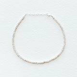 Small Gray Pearl Bracelet