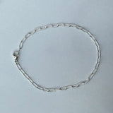Heavy Paperclip Chain Bracelet