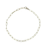 Heavy Paperclip Chain Bracelet