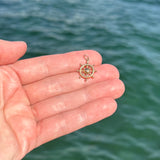 Vintage Ship's Wheel Charm