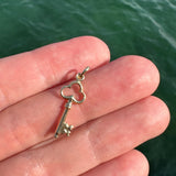Vintage Medium Key Charm