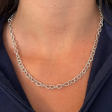 Hammered Oval Chain