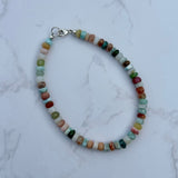 Medium Multicolor Opal Gemstone Bracelet