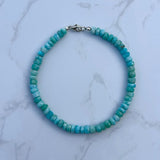 Large Larimar Bracelet