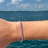 Fine Paperclip Chain Bracelet