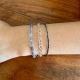 Round Flat Cable Chain Bracelet