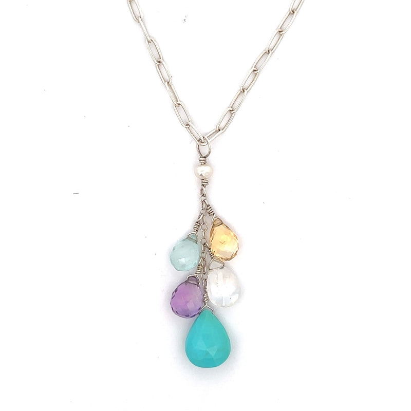 Birthstone Cascade Pendant