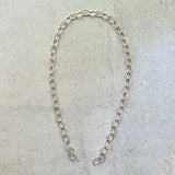 Claspless Hammered Oval Chain