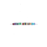 Birthstone Rondelle Multidrop Necklace
