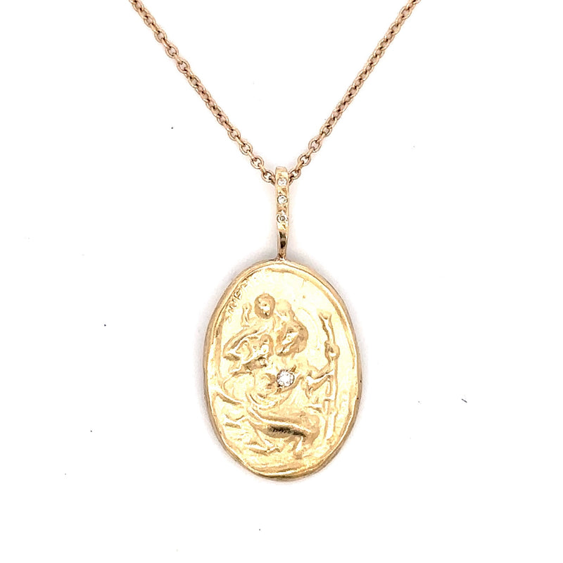St. Christopher Artifact Necklace