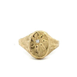 Gratitude Star Signet Ring
