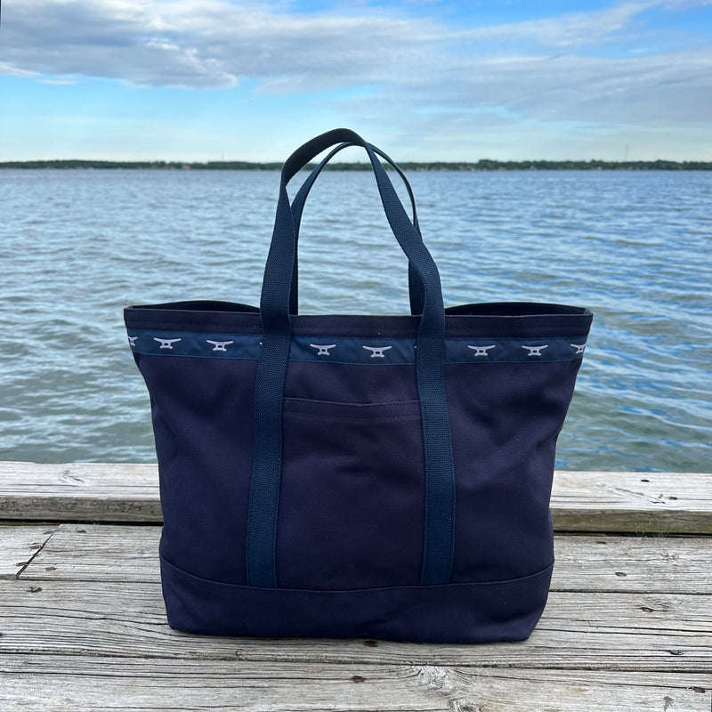 Large Cleat Ribbon Tote