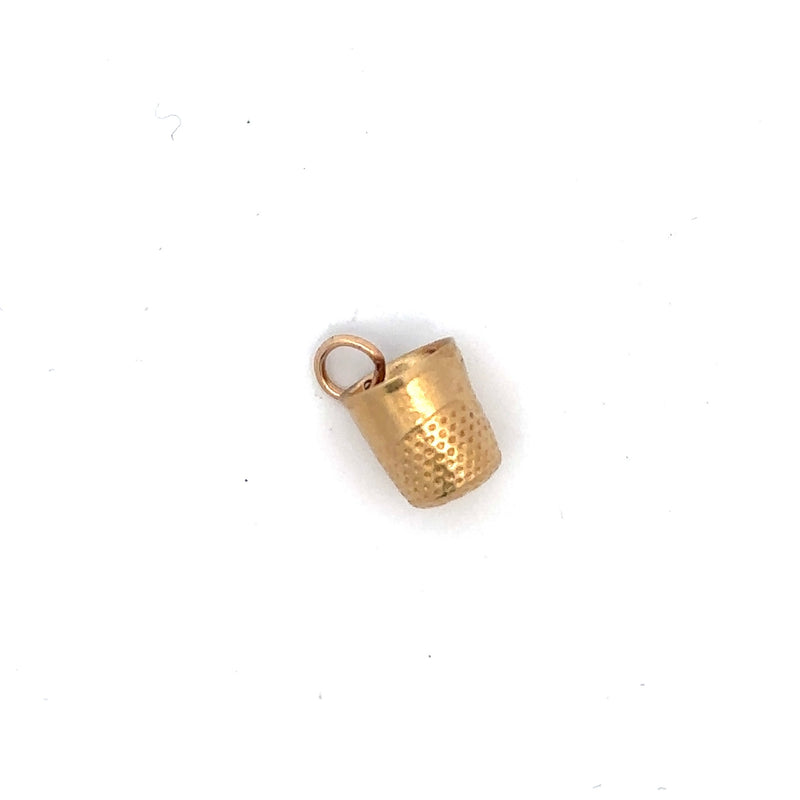 Vintage Thimble Charm