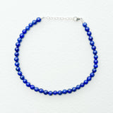 Medium Round Lapis Bracelet