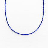 Tiny Round Lapis Strand