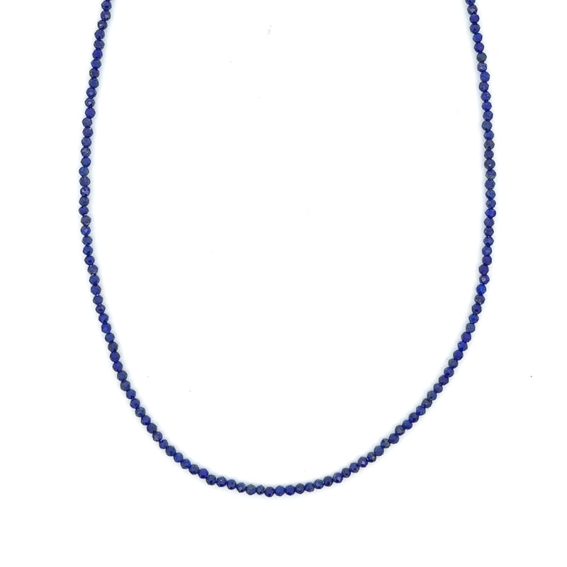 Tiny Round Lapis Strand