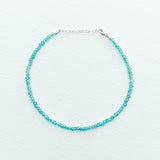 Small Light Teal Apatite Bracelet