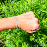 Small Light Teal Apatite Bracelet