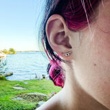 Medium Cleat Stud Earrings