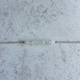 Classic Gemstone Bar Bracelet