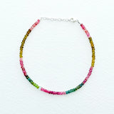 Small Ombre Multicolor Tourmaline Bracelet