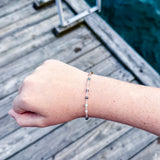 Multi-Tourmaline Chain Bracelet