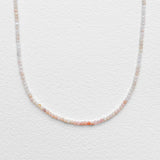 Tiny Round Pink Opal Strand