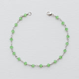 Prehnite Chain Bracelet