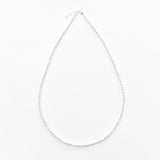 Tiny Gray Rice Shape Pearl Strand