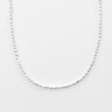 Tiny Gray Rice Shape Pearl Strand