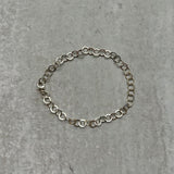 Round Flat Cable Chain Bracelet