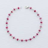 Ruby Chain Bracelet